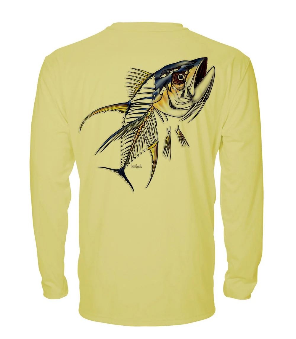 Yellowfin Tuna - Long Sleeve ProtectUV® Sun Protective Shirt - Image 4
