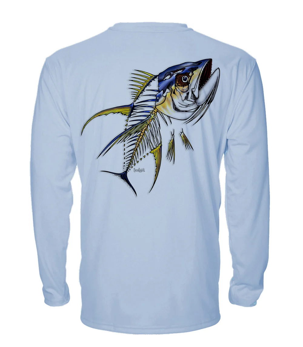 Yellowfin Tuna - Long Sleeve ProtectUV® Sun Protective Shirt - Image 7