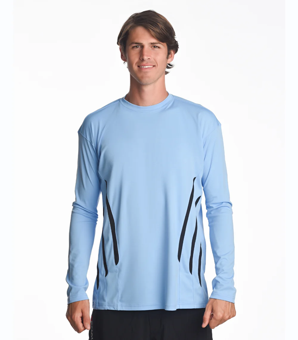 Denali Performance ProtectUV® Aqua Gills Long-Sleeve Vented Crew Neck - Image 3