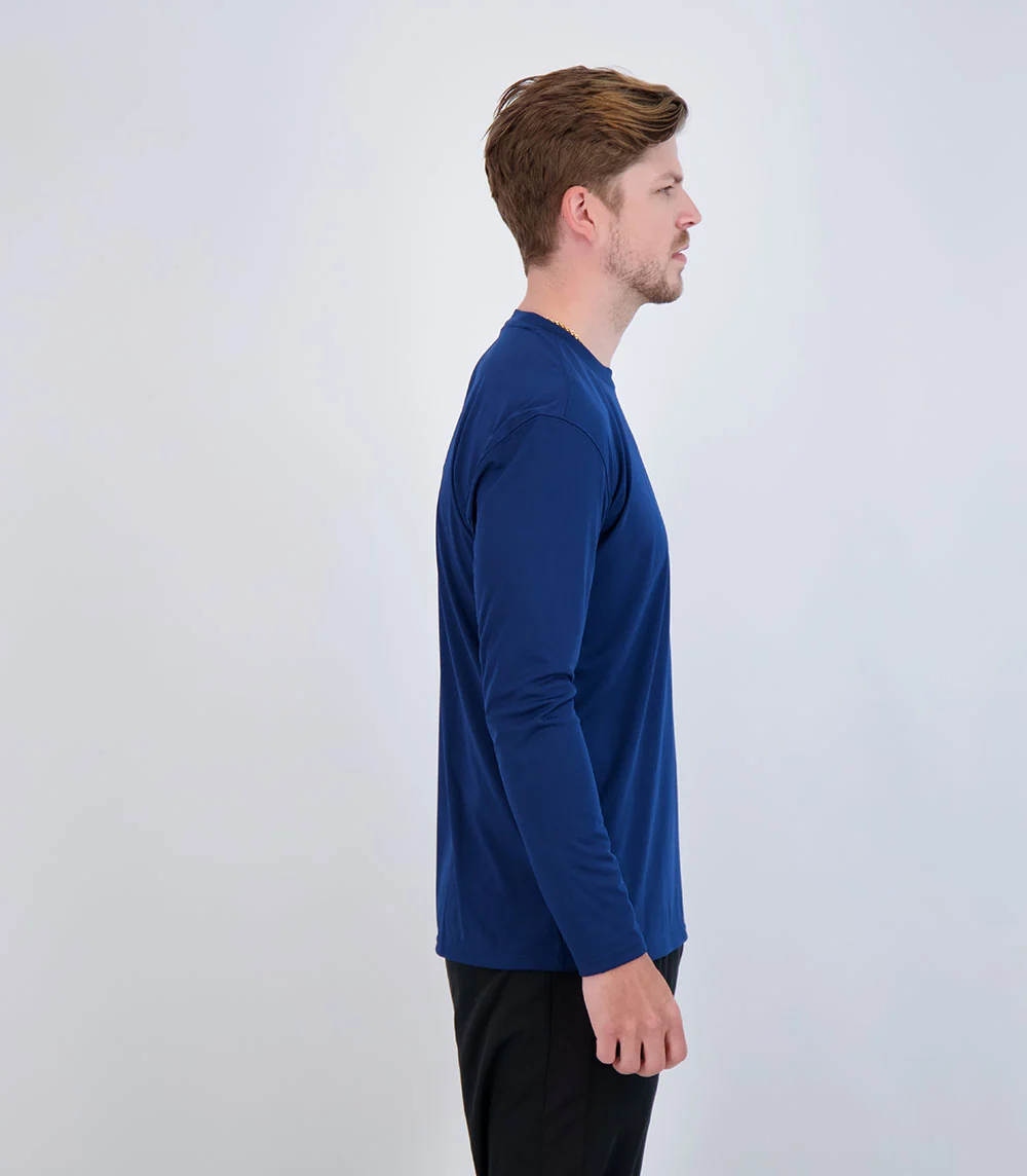 Teaser™ Mens Long Sleeve ProtectUV® Sun Protective Shirt [2XL-4XL] - Image 44